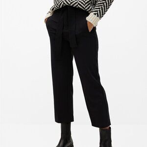 NWT MANGO Women's Bow Straight Trousers